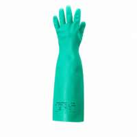 GUANTE DE NITRILO VERDE DE 18" LARGO