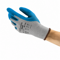 GUANTE JAPONES PALMA DE LATEX AZUL
