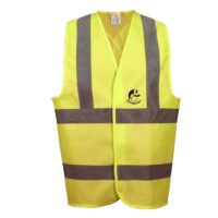 CHALECO POLIESTER CLASE II HV AMARILLO