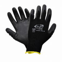 GUANTE DE NYLON CON PU NEGRO