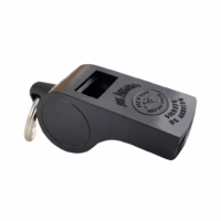 SILBATO PLASTICO NEGRO SIN CORDON
