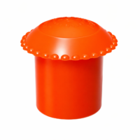 CAPUCHON PARA VARILLA 3/8 A 1" NARANJA