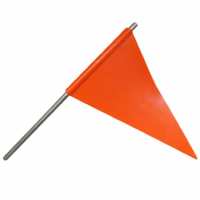 BANDERIN FLEXIBLE PARA CAMION ROJO