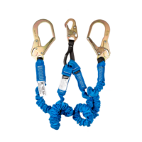 CABLE CONTRA CAIDAS ELASTICO GANCHOS GD
