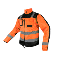 CHAMARRA EJECUTIVA C/MANGAS DESP NARANJA