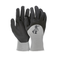 GUANTE DE NYLON GRIS CAL.13