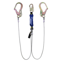 AMORTIGUADOR CON DOBLE CABLE DE ACERO