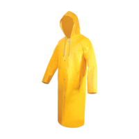 GABARDINA IMPERMEABLE DE PVC AMARILLO