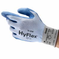 GUANTE NYLON PALMA RECUBIERTA AZUL