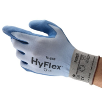 GUANTE NYLON PALMA RECUBIERTA AZUL
