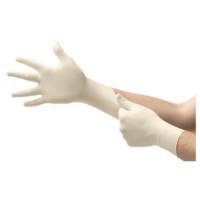 GUANTE DE LATEX NATURAL DESECHABLE C/100 PZ