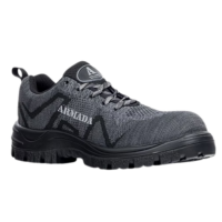 TENIS INDUSTRIAL GRIS/NEGRO